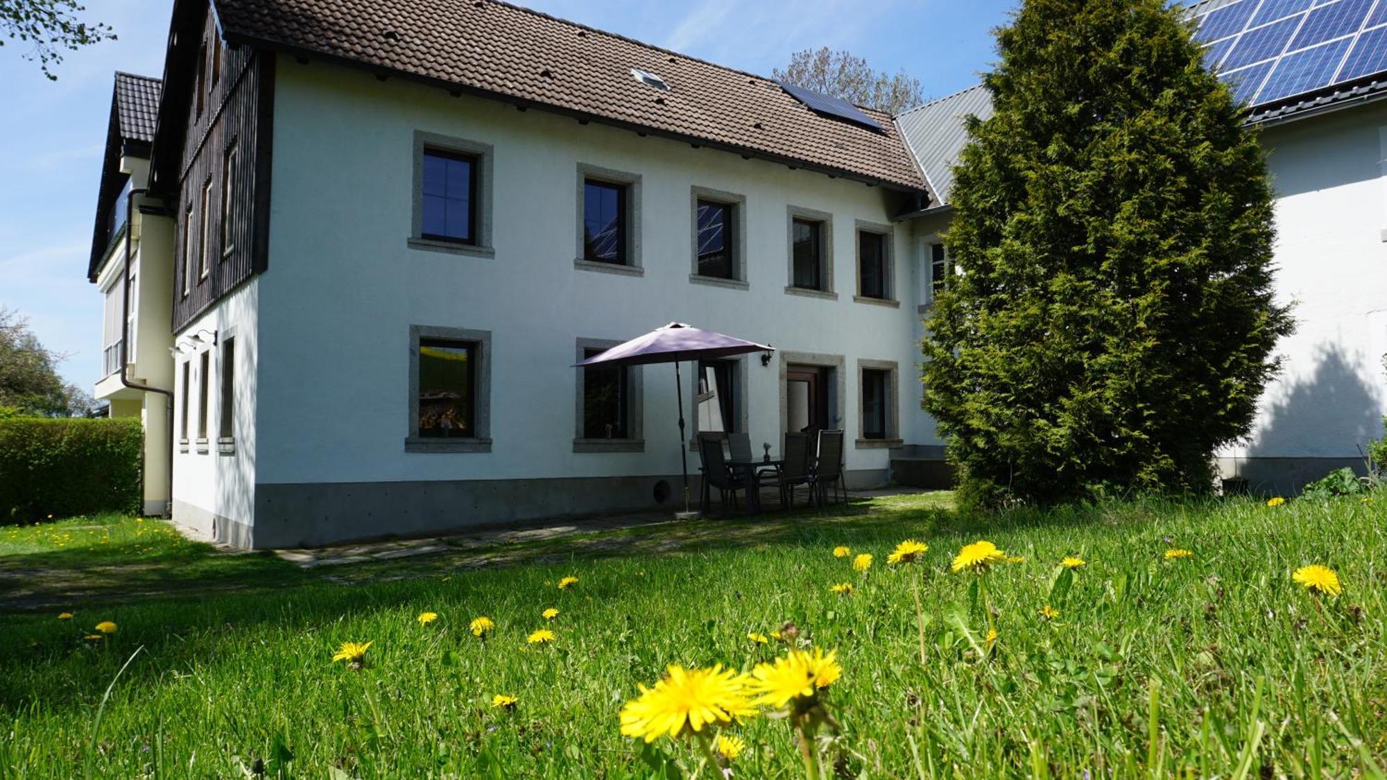 Ferienwohnung Im Bauernhaus Im Fichtelgebirge Gefrees Exterior photo
